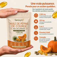 Serovyn™ Huile de Pépins de Courge — Gélules
